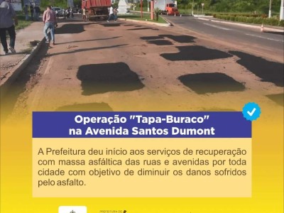 Ruas e avenidas são recuperadas com a Operação Tapa-Buracos em Codó