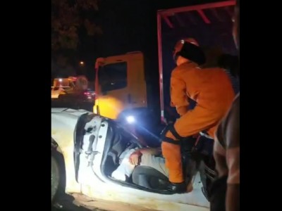 Acidente na entrada de São Luís deixa uma pessoa morta e outras duas gravemente feridas