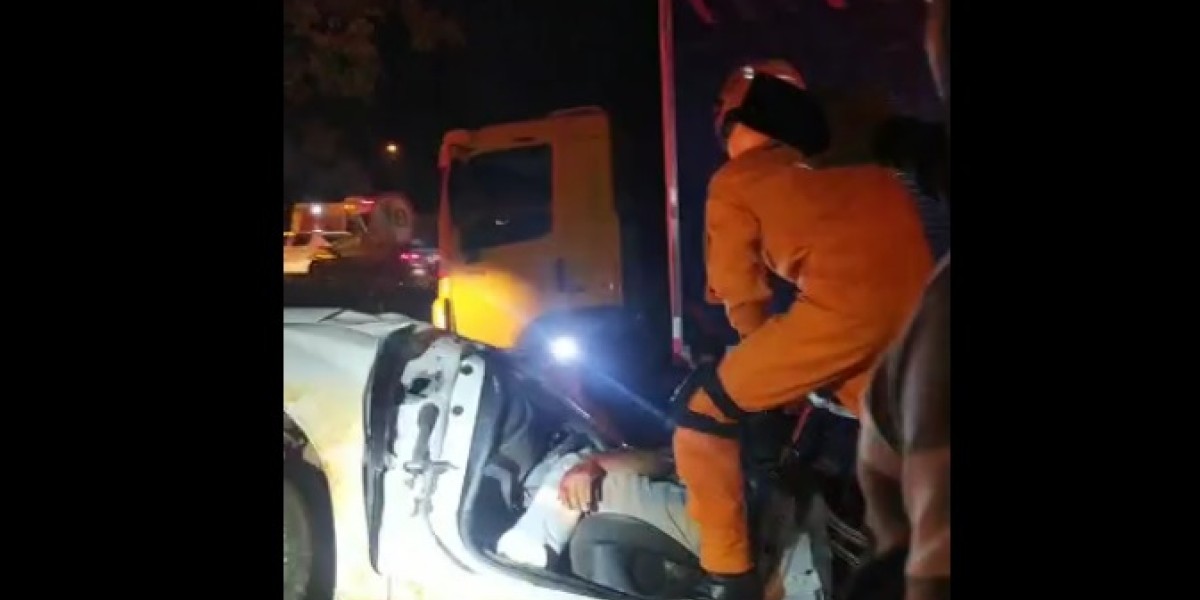 Acidente na entrada de São Luís deixa uma pessoa morta e outras duas gravemente feridas
