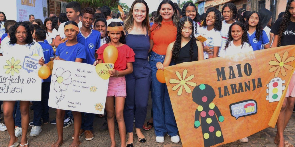 Maio Laranja: Caminhada em Matões promove conscientização contra o abuso e exploração sexual de crianças e adolescentes