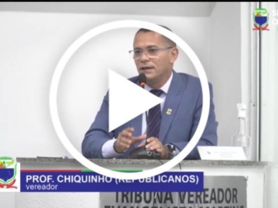 Vereador Professor Chiquinho declara apoio à pré-candidatura de Catulé Júnior à deputado estadual