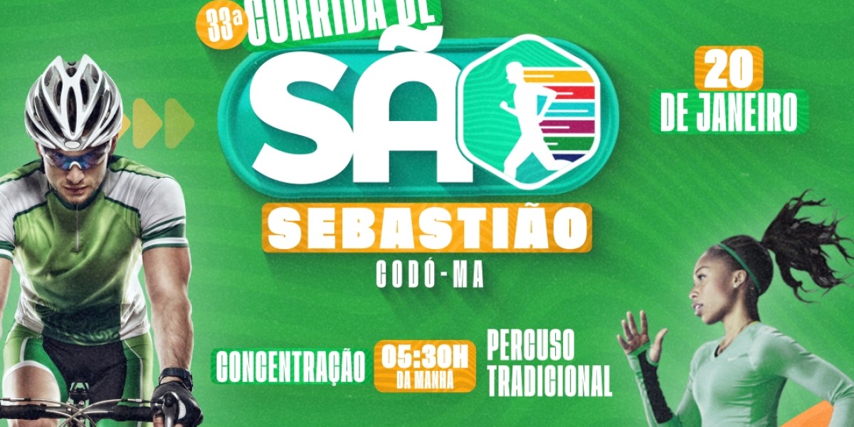INSCRIÇÕES ABERTAS: Prefeitura vai realizar 33ª Corrida de São Sebastião em Codó