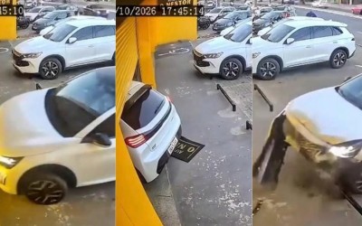 Motorista confunde pedais, perde o controle e invade loja de autopeças na BR-316 em Timon