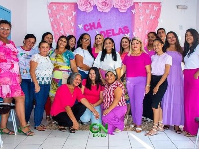 Prefeitura de Coelho Neto realiza por meio da secretaria da mulher  o Chá Delas 