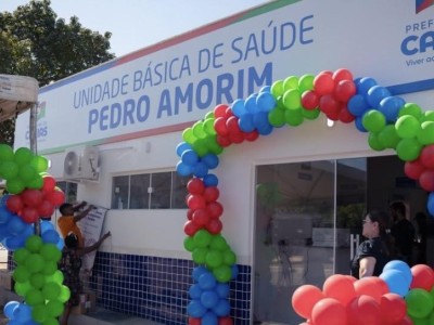 Caxias celebra 203 anos com entregas de obras que fortalecem saúde, educação e esporte na zona rural