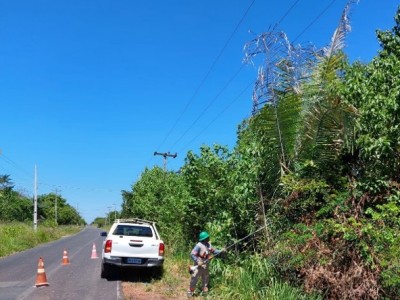 Zonas rurais de Caxias, Aldeias Altas e São João do Sóter recebem ações de manutenção na rede elétrica
