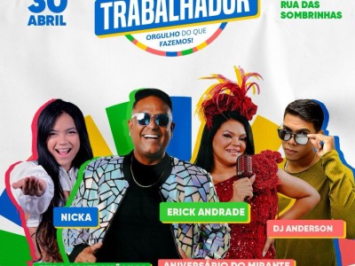 Prefeitura de Caxias promove a maior Festa do Trabalhador da região dos Cocais