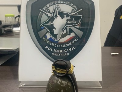 Homem é preso em posse de uma granada no bairro Monte Castelo, em São Luís