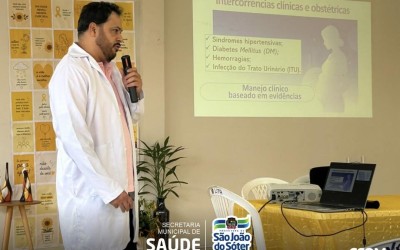 Profissionais da saúde participam de capacitação sobre urgências obstétricas em São João do Sóter