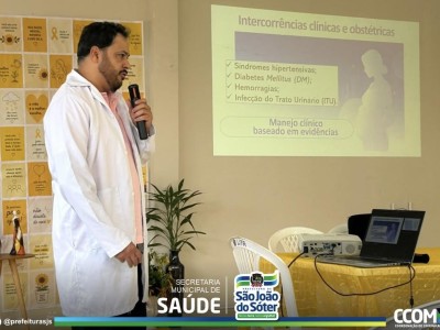 Profissionais da saúde participam de capacitação sobre urgências obstétricas em São João do Sóter