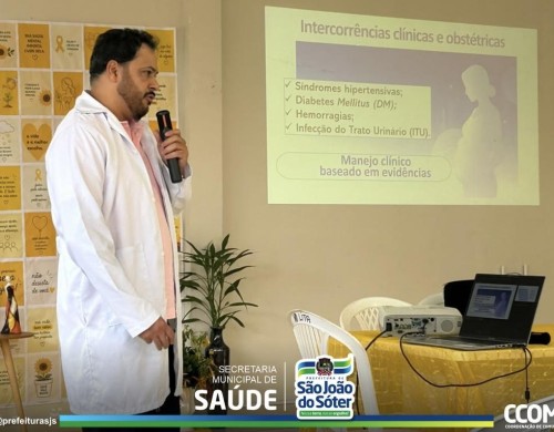 Profissionais da saúde participam de capacitação sobre urgências obstétricas em São João do Sóter