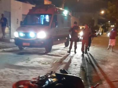 Motociclista atropela homem e bebê de 4 meses em Imperatriz