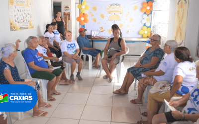 Rodas de conversa incentivam cuidados com a saúde mental e valorização da vida entre idosos em Caxias