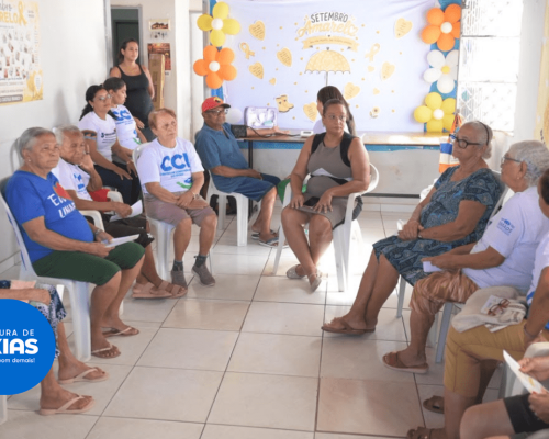Rodas de conversa incentivam cuidados com a saúde mental e valorização da vida entre idosos em Caxias