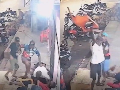 Policial aposentado é agredido e baleado dentro de bar em Caxias