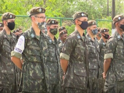 Tiro de Guerra de Caxias realiza solenidade cívica de formação de atiradores