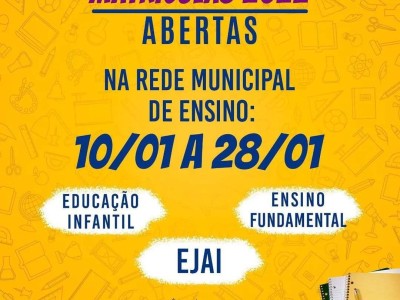 Prefeitura de Codó inicia processo de matrícula da rede municipal de ensino