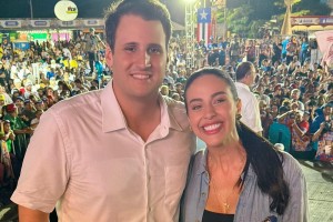 Daniella reúne uma das maiores caravanas da convenção que oficializou Orleans Brandão e Edivaldo Holanda Júnior