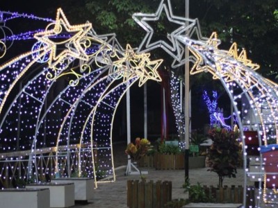  A Prefeitura Municipal de São João do Sóter segue com a ornamentação da cidade para o Natal 2021