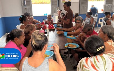Idosos assistidos pelo Centro de Referência da Assistência Social dos bairros Mutirão e João Viana recebem ação de acolhimento