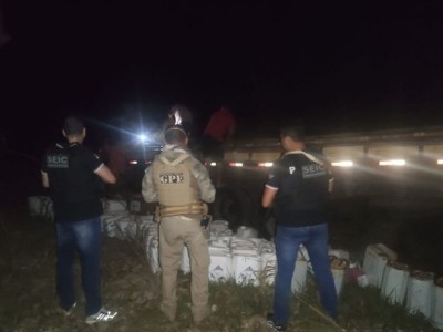 Polícia apreende cerca de 3 mil litros de agrotóxicos em Imperatriz