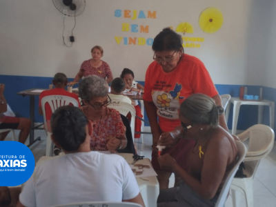 Serviço de Convivência e Fortalecimento de Vínculos realiza atividade com idosos