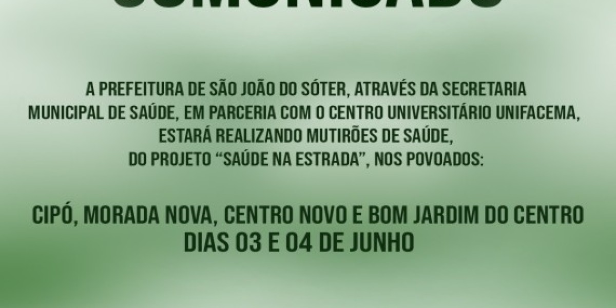 Secretaria de Saúde em parceria om o UniFacema realiza mutirões de saúde na zona rural de São João do Sóter