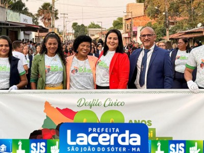Prefeitura de São João do Sóter realiza desfile cívico em celebração ao Dia da Independência