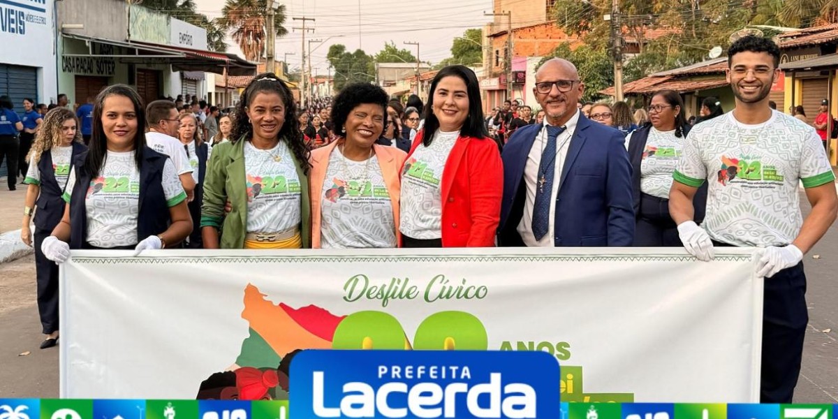 Prefeitura de São João do Sóter realiza desfile cívico em celebração ao Dia da Independência