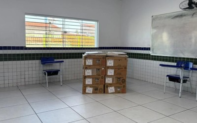 Urnas eletrônicas são sorteadas para testes de segurança e começam a ser levadas às escolas no Maranhão