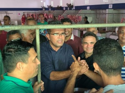 Márcio Gaído e Junior Martins recepcionam o pré-candidato a governador do Maranhão, Lahesio Bonfim em Aldeias Altas  