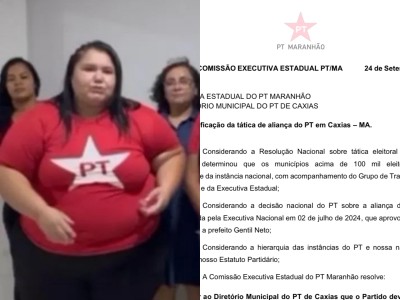 Diretório Nacional e Estadual do PT em Caxias declaram apoio a Gentil Neto  