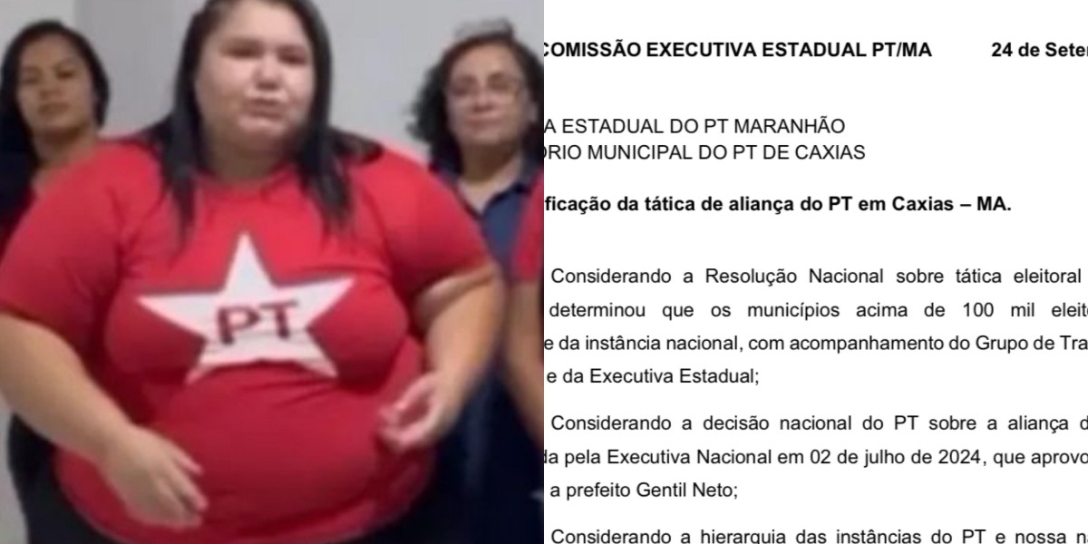 Diretório Nacional e Estadual do PT em Caxias declaram apoio a Gentil Neto  