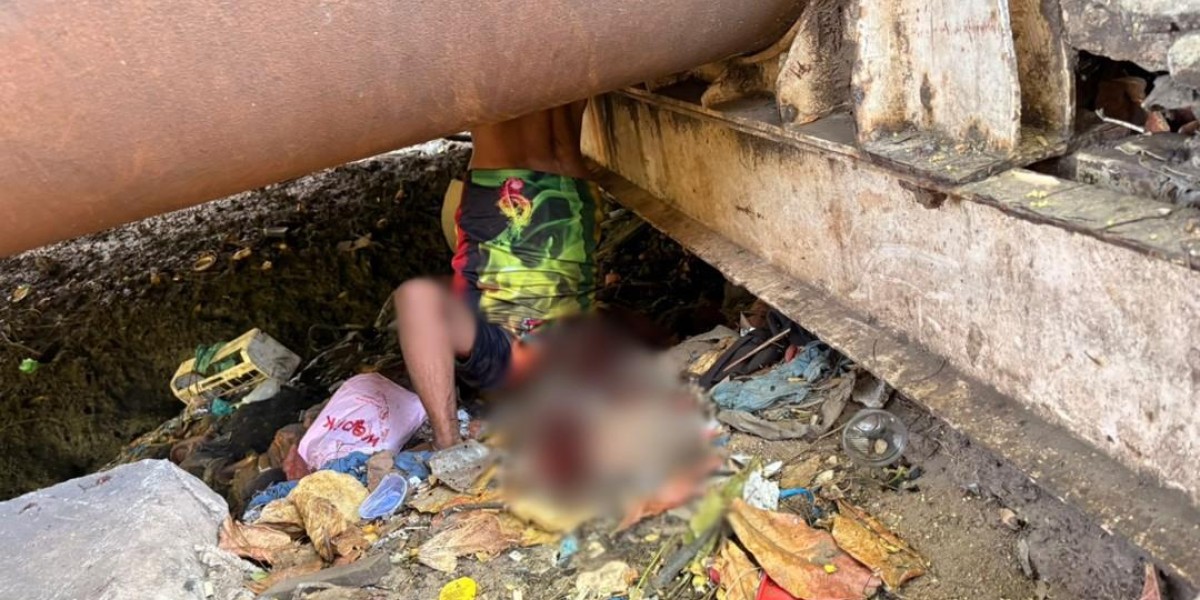 Homem é encontrado morto e preso embaixo da ponte do Caratatiua em São Luís