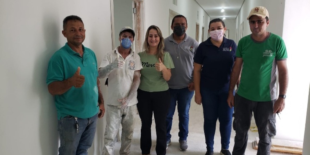 Vice-prefeita Suane Dias e equipe do governo do Maranhão visitam obras em andamentos no município de Gonçalves Dias