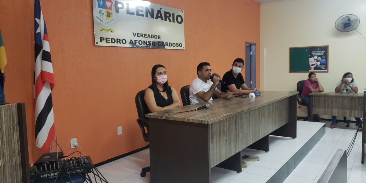 Prefeito de Gonçalves Dias se reúne com secretários e comerciantes locais para definir novo decreto
