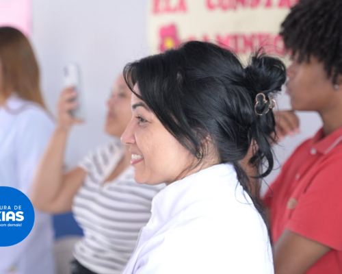 Assistidos recebem ação sobre alimentação saudável e qualidade de vida da pessoa idosa