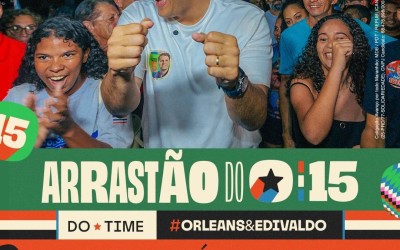 Orleans Brandão lidera "Arrastão do 15" em Presidente Dutra neste sábado