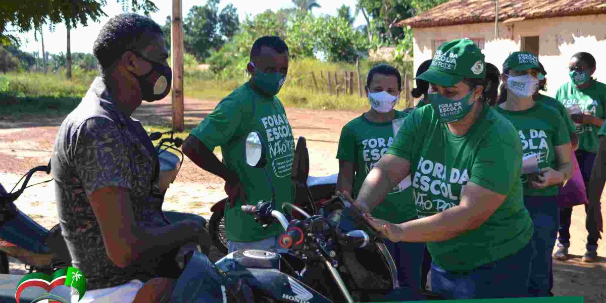 Ações do Programa Busca Ativa Escolar chega ao Povoado Santa Maria em São João do Sóter 