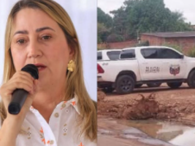 Viaturas do TCE-MA são vistas na Secretaria de Saúde de Gonçalves Dias em meio a suspeitas de irregularidades