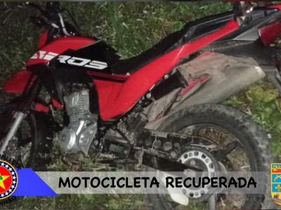 Polícia Militar localiza duas motocicletas com restrição de roubo em Caxias