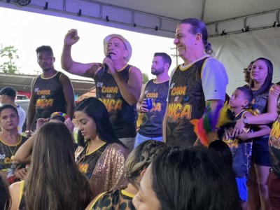Bloco “Os Caras de Onça” reúne centenas de foliões para curtir o carnaval em Aldeias Altas 