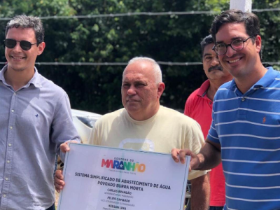 Governo do Maranhão realiza obras e prefeito Kedson Lima recebe Gabriel Tenório em inaugurações em Aldeias Altas