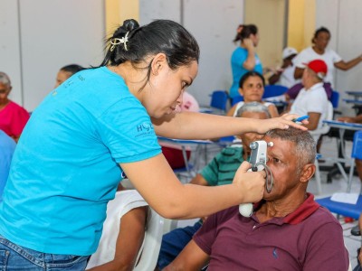 Mutirão do glaucoma reforça compromisso da gestão Nonatinho com a saúde da população de Matões 