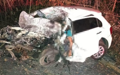 BR-316 registra um acidente fatal envolvendo Gol e caçamba em Caxias