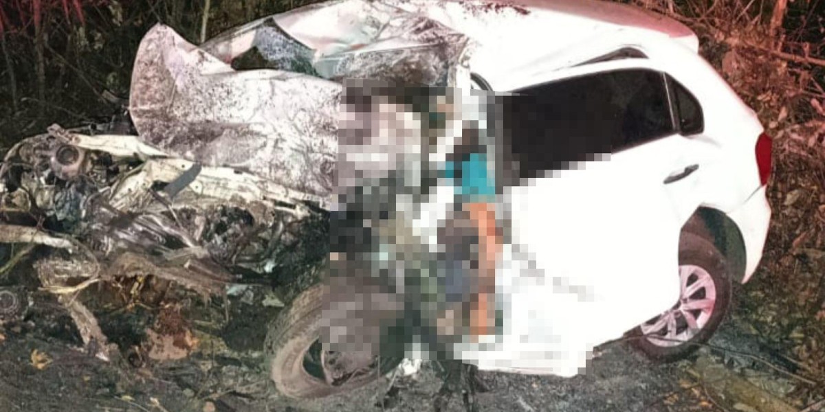 BR-316 registra um acidente fatal envolvendo Gol e caçamba em Caxias
