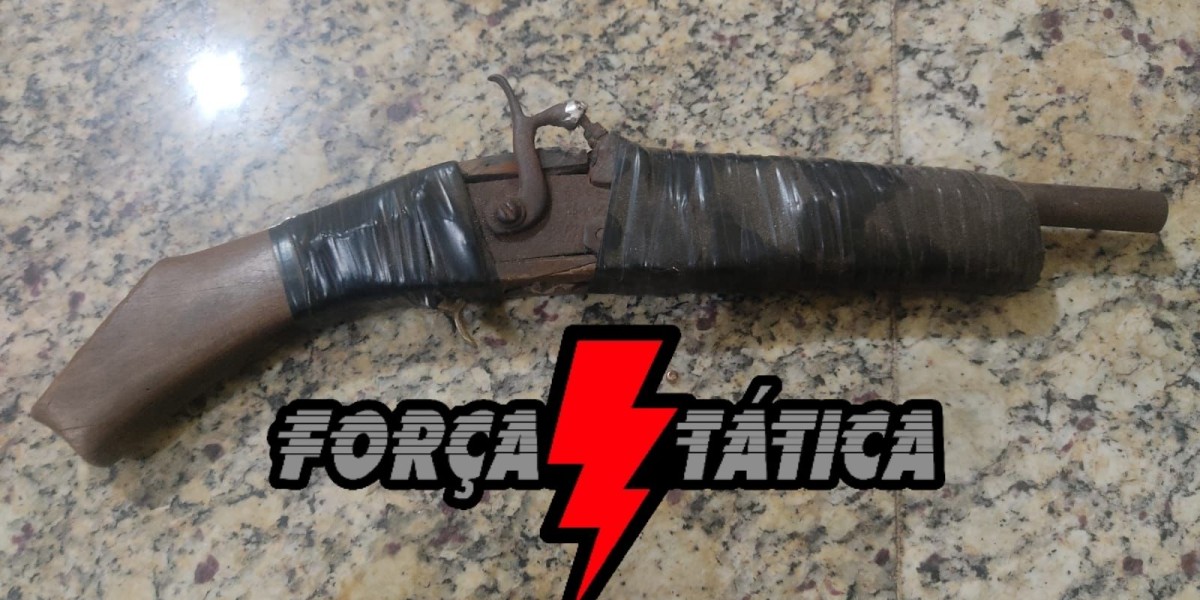 Polícia Militar apreende arma de fogo no bairro Galeana