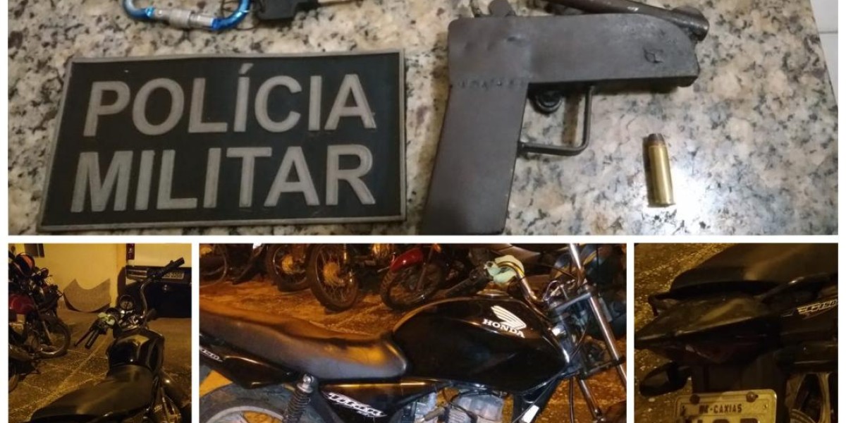 Polícia Militar apreende arma de fogo na cidade Aldeias Altas