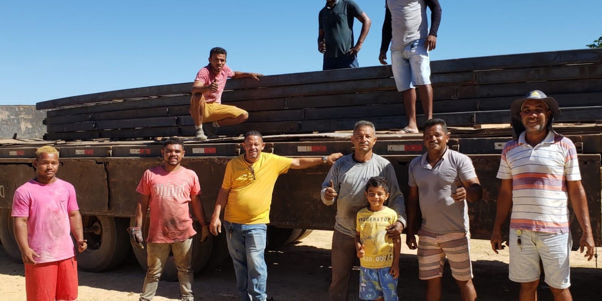 Prefeitura de Gonçalves Dias reinicia obras na quadra poliesportiva do bairro Maioba