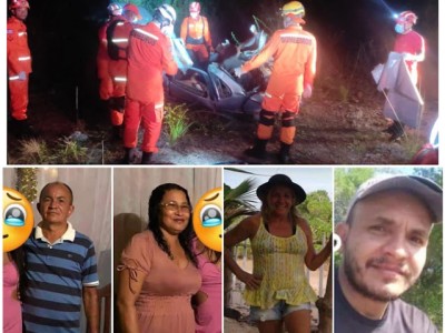 Grave acidente deixa seis mortos na BR-135 em Itapecuru-Mirim